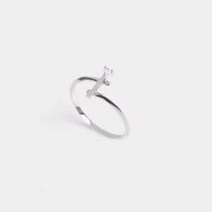 Siizu Brett Ring Silver NWOT